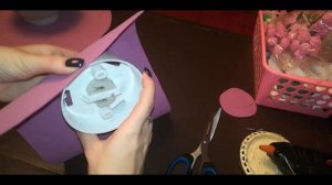 Мастер-класс ночник Букет из роз. Фоамиран