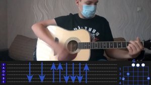 БАСТА - САНСАРА. РАЗБОР НА ГИТАРЕ.