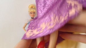Куклы Принцессы Диснея Золушка и Рапунцель Игрушки для девочек Disney Cinderella Repunzel