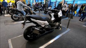 BMW C 650 Sport Maxi scooter motorcycle moto bike urban mobility C650 walkaround K1080