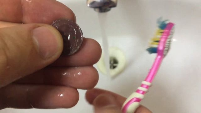 Чистка медно-никелевых монет смотреть онлайн