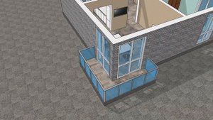 Проект дома 8 на 8 в 2 этажа | двухэтажный дом 8 на 8 из газобетона