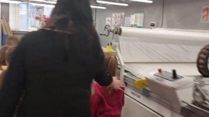 Экскурсия воспитанников МБДОУ д/с № 1 на швейную фабрику "Орёл" г. Сафоново