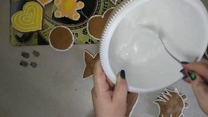 глазурь для пряников,сахарная глазурь,мягкая и блестящая