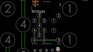 Как решать головоломку "Мосты"