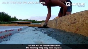 Бассейн с навесом за 21 день