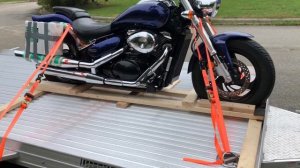 Отправка с США мотоцикла SUZUKI BOULEVARD M-50
