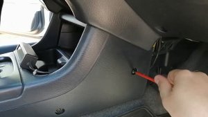 Замена лампочки в селекторе переключения передач Honda Partner