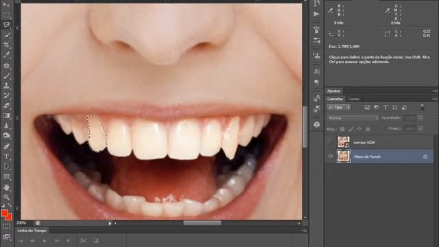 COMO FAZER DENTES DE VAMPIRO NO SEU PHOTOSHOP смотреть онлайн
