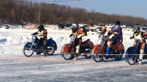 Чемпионат Приморского края по мотогонкам на льду