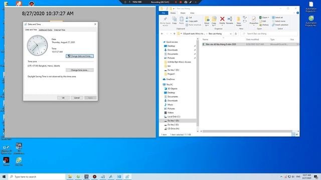 Report Wincc With SQL, MS Access, Excel