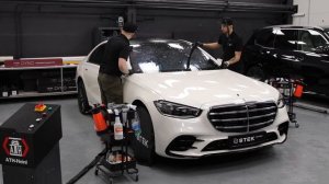 STEK DYNOflex installation on Mercedes-Benz S class 2021
