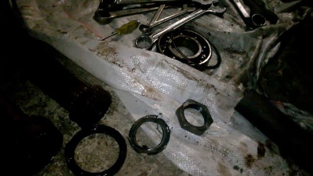 Ремонт трактора Т-150 (ремонт КПП та заміна пальців в промопорі) частина 1 смотреть онлайн