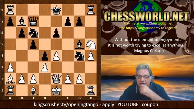 Kingscrusher plays Outrageous "Reverse Tango" aka Dunst Opening vs Super GM Peter Svidler смотреть онлайн