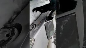 Как открыть Приору в мороз за одну секунду!