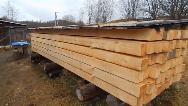 Брус для дома,шифер и ваза. смотреть онлайн