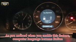 Mercedes W211, CLS Function Key-dependent / Bind key to the car's settings to Mercedes W211