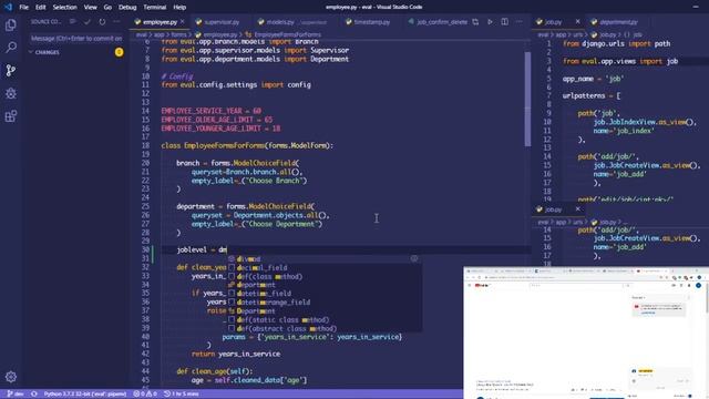 Django Eval System  - Day #7 (Pythonic Way)