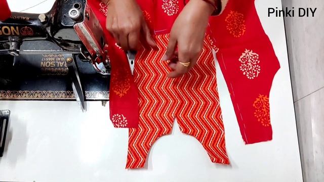 Front Pleated A-line Kurti Cutting and Stitching/Baby Frock Cutting and Stitching смотреть онлайн