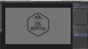 How To Design An Epic Hipster Mountain Logo In Photoshop