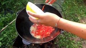 Паэлья в казане. Самый простой рецепт