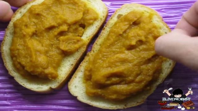 БУТЕРБРОДЫ С КАБАЧКОВОЙ ИКРОЙ