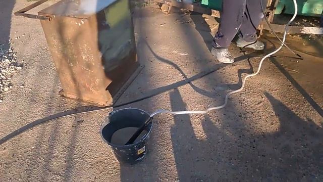 Гидропескоструй рамы УАЗ смотреть онлайн