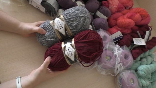 Покупка пряжи (часть 3) // Бобинная пряжа, malabrigo, dmc, cascade смотреть онлайн