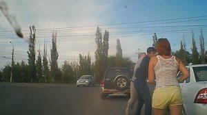 Дятлы на дороге