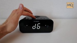 HYUNDAI H-RCL221 обзор. Радиобудильник для спальни, кухни и дачи