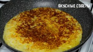 Всего 2 Ингредиента! Быстрый Завтрак за 5 минут! Очень Простой и Вкусный Рецепт! Картошка и Яйца