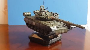 Итоги сборки модели танка Т-80БВ "Звезда" 1:35