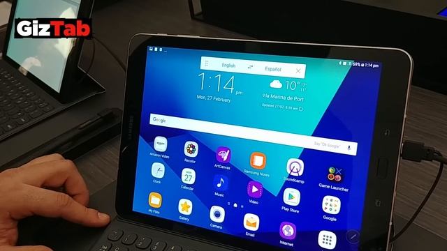 Samsung Galaxy Book y Samsung Galaxy Tab S3, pre review grabado con LG G6 !!! смотреть онлайн