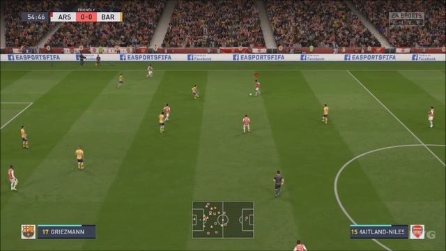 FIFA 20 - Arsenal vs FC Barcelona - Gameplay (PS4 HD) [1080p60FPS] смотреть онлайн