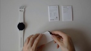 Unboxing Samsung Galaxy Watch 4 - 40mm Silver