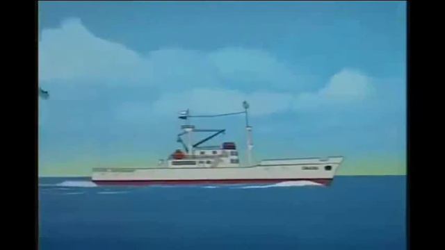 GODZILLA animated series Intro 70's смотреть онлайн