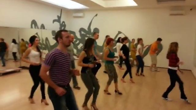 Сальса разминка на шагах смотреть онлайн