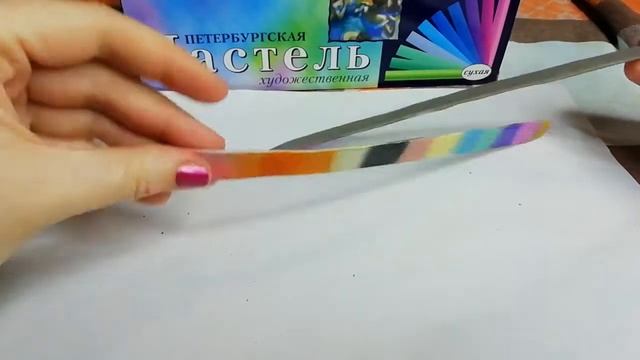 Тестирование пастели Спектр на полимерной глине запекаемой смотреть онлайн