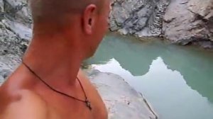 Крым. Арпатское ущелье, ванна и озеро.