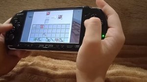 как играть в MINECRAFT на PSP SONY