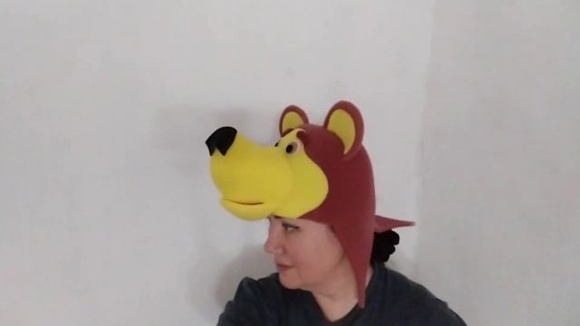 Поролоновая маска Мишка смотреть онлайн