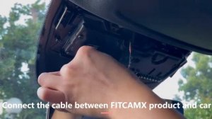 FITCAMX DASH CAM For Mercedes Benz GLE GLS