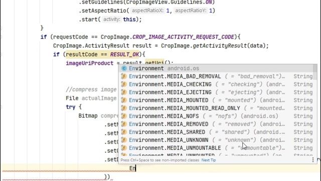 #6 Android REST API - Crop, Compress and Upload Image to MySQL DB Server