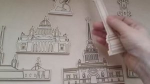 Набор фигурок "Достопримечательности Санкт-Петербурга"