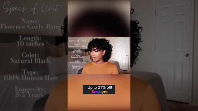 Curly Shag Wig Style With Wispy Bang смотреть онлайн