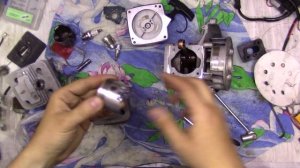 Сборка движка с исправлением всех возможных повреждений | HUTER GGT-1900T | Часть 3