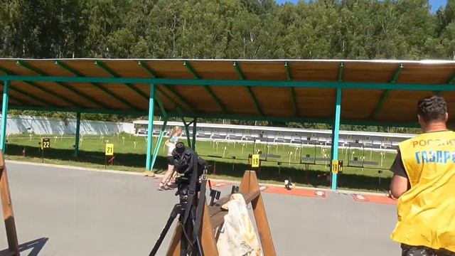 Биатлон СФО кросс спринт Девушки 2004-2005 Награждение смотреть онлайн