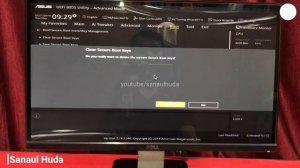 How to disable/turn off secure boot on ASUS Z170-K Motherboard