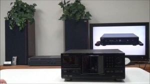 Pioneer 300 Plus 1 CD Player Changer High Capacity Compact Disc System PD-F1009 Product Demo