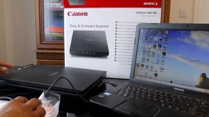 CANON CANOSCAN LIDE 300 UNBOXING & HOW TO SETUP/ CONNECT TOUR